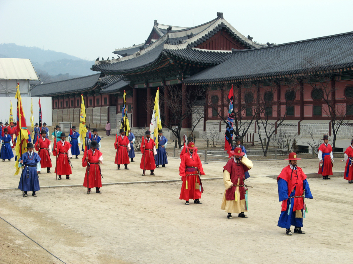 South Korea: Seoul, Gyeongbokgung Palace + Pageant