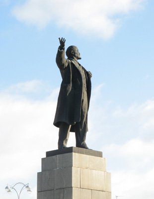 Lenin in Yekaterinburg, Middle Russia 2009