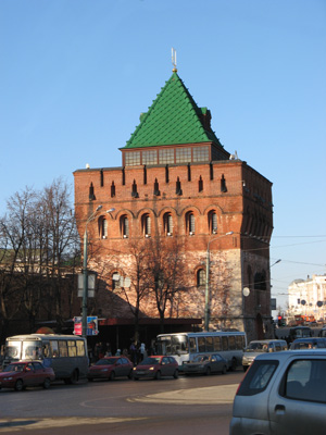 Kremlin Entrance Tower, Nizhny Novgorod, Middle Russia 2009