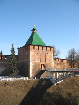 Kremlin Tower, Nizhny Novgorod, Middle Russia 2009