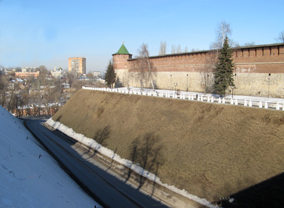 Kremlin Walls, Nizhny Novgorod, Middle Russia 2009