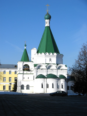 17th c. Kremlin cathedral, Nizhny Novgorod, Middle Russia 2009