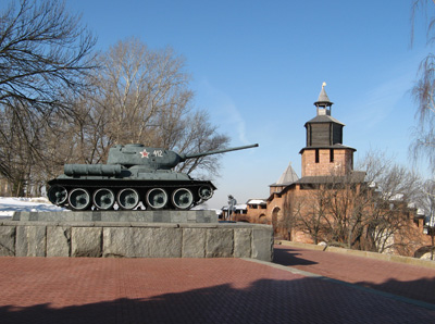 Commemorative Tank, Nizhny Novgorod, Middle Russia 2009
