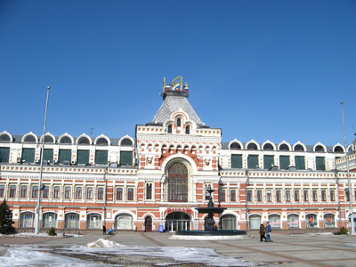 Tsarist Yarkmaka exhibition hall, Nizhny Novgorod, Middle Russia 2009