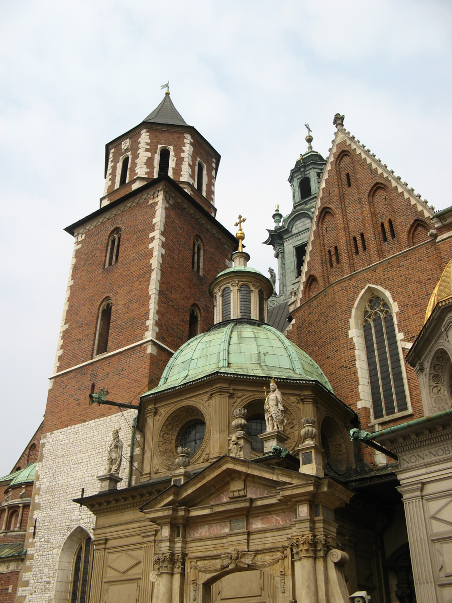 Krakow, Cathedral Closeup