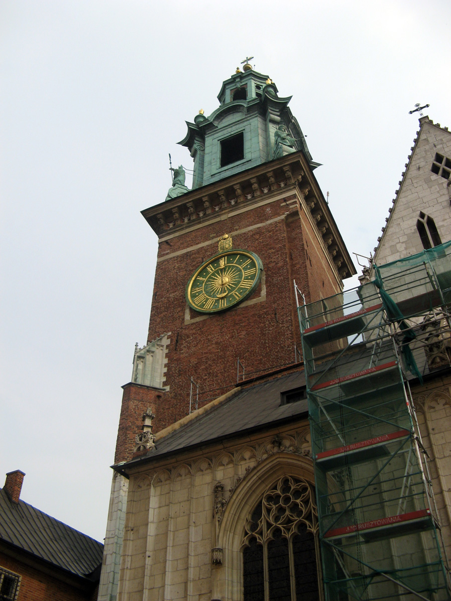 Krakow, Wawel Cathedral Clocktower