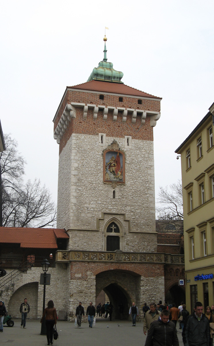 Krakow, Florian Gate ~1300
