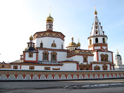 Bogoyavlensky Cathedral, Irkutsk, Siberia 2009