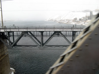 Yenisey Bridge, near Krasnoyarsk, Irkutsk-Tomsk, Siberia 2009