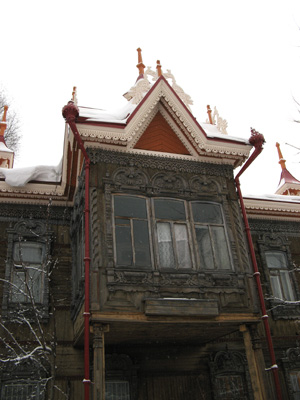 The "Peacock House", Tomsk, Siberia 2009