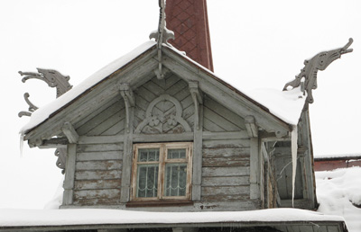 "Dragon House" detail, Tomsk, Siberia 2009