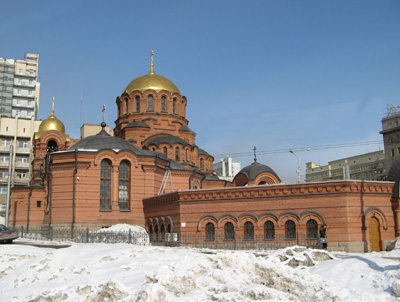 Alexander Nevsky Cathedral, Novosibirsk, Siberia 2009