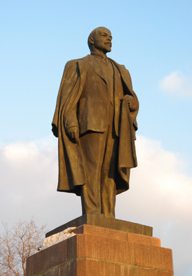 Lenin in Omsk, Siberia 2009