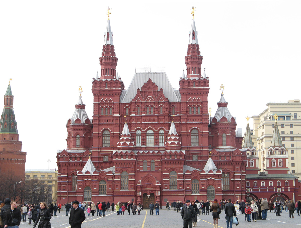 Central Moscow, SW corner of Red Square