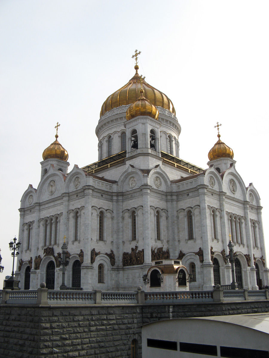 Central Moscow, New Cathedral of Christ the Savior