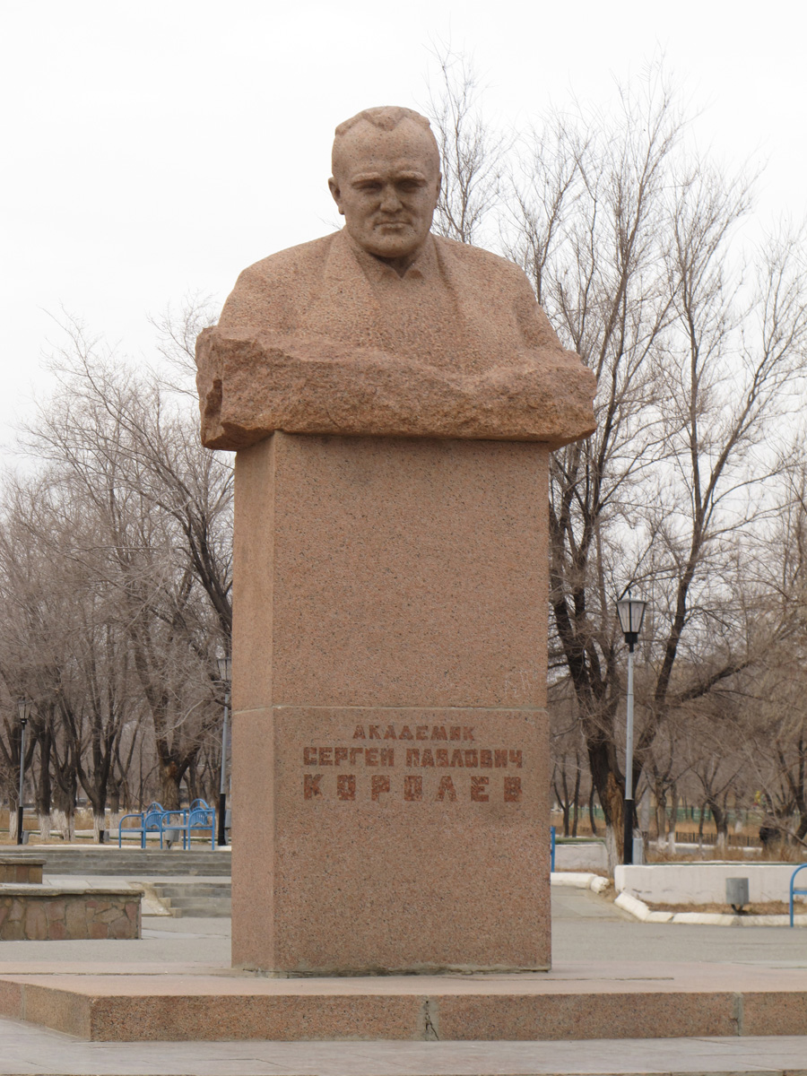 Baikonur City, Korolev Bust