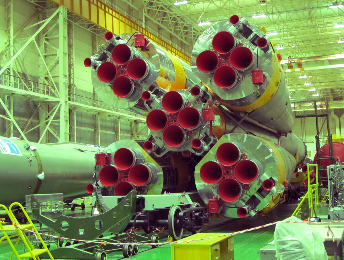Soyuz VAB, Soyuz Stage1+2.