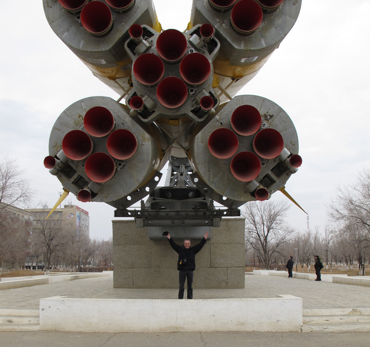 Baikonur City, Scotsman at Soyuz Monument