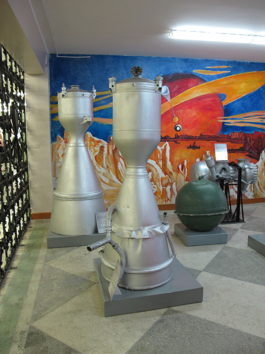 Baikonur City, Space School: Rocket engines