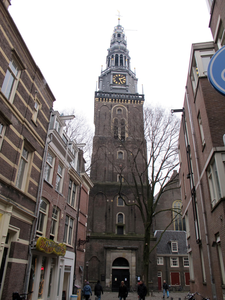 Amsterdam, Oude Kerk Tower