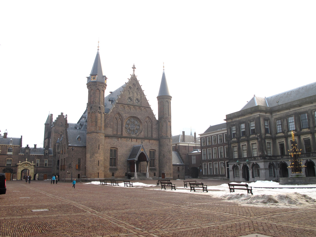The Hague, Binnenhof interior courtyard