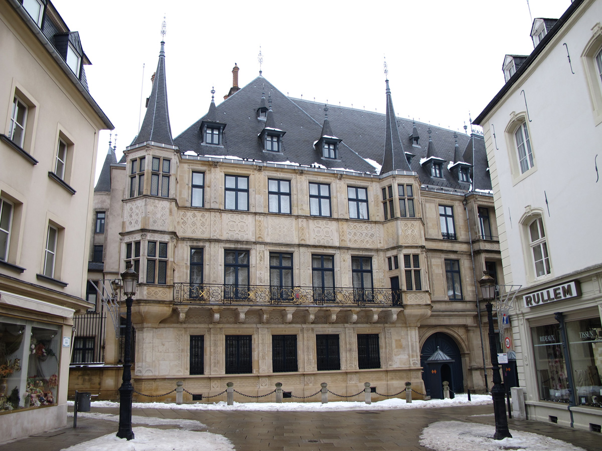 Luxembourg, The Palais Grand Ducal