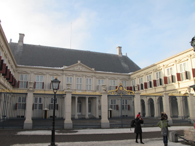 Royal Palace, The Hague, European Union Dec 2010
