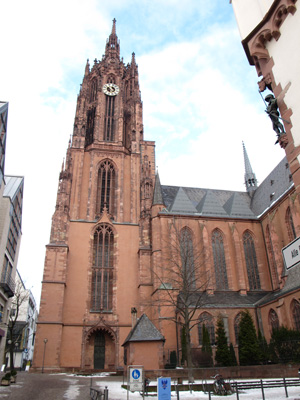 Cathedral, Frankfurt, European Union Dec 2010