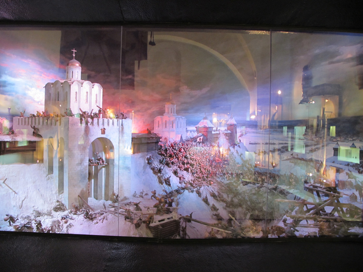 Vladimir, Diorama: Fall of Vladimir to the Mongols In Golden Gate Military Museum