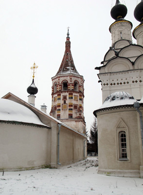 Antipievskaya Church Tower, Suzdal, Russia December 2010