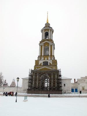 Monastery of the Deposition of the Robe Bell Tower, Suzdal, Russia December 2010