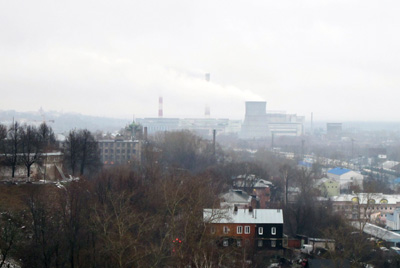 Industrial Vladimir, Russia December 2010