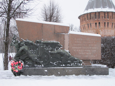 WWII Memorial, Smolensk, Russia December 2010