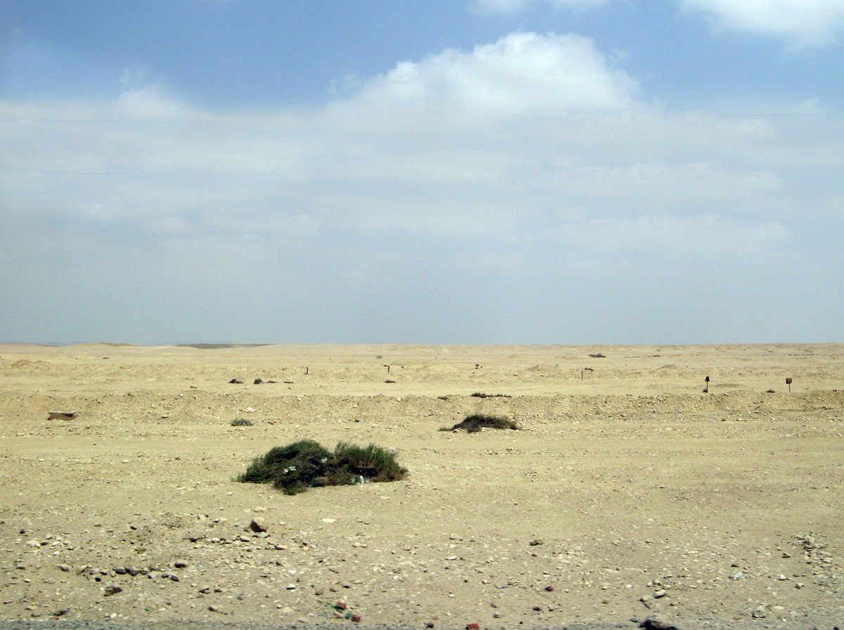 Suez, 15 miles NW of Suez