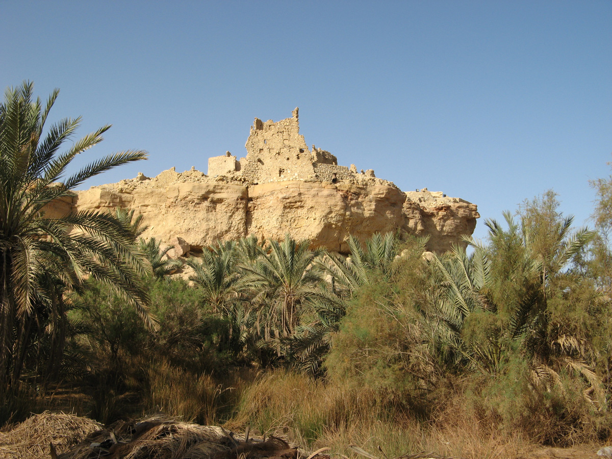 Siwa, Ruined town Holding Temple od the Oracle
