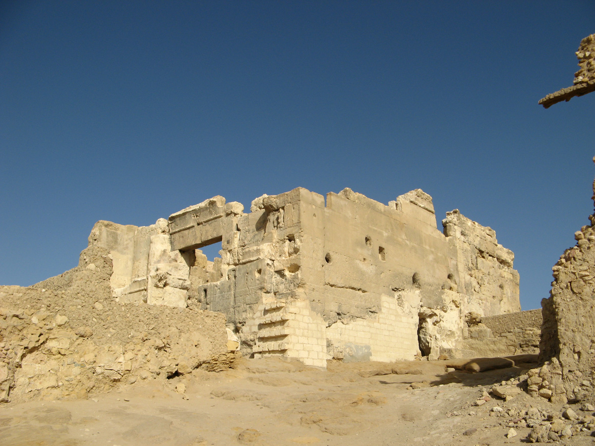 Siwa, Temple of the Oracle 6th c. BC, as visited by Alex. the Great