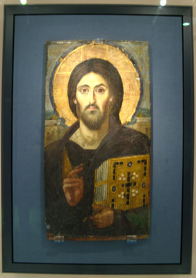 Icon: Christ Pantocrator, St Katherine's Monastery, Egypt 2010
