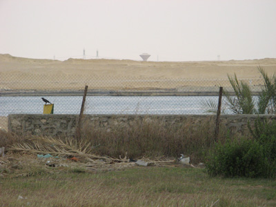 The canal proper, Suez, Egypt 2010