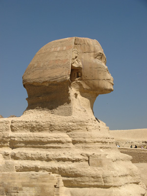 Sphinx, Cairo, Egypt 2010
