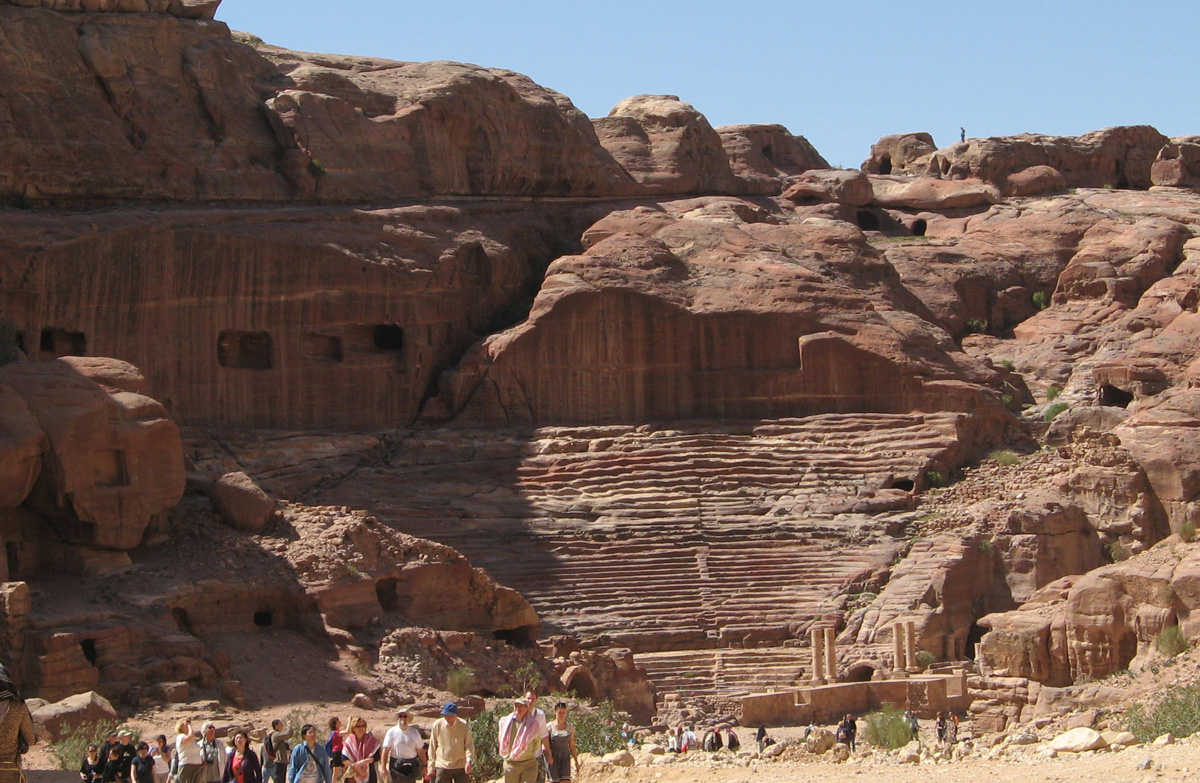 Petra Day-1, Rock-cut Theater