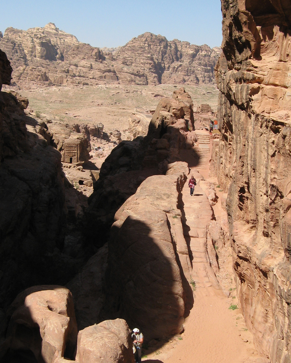 Petra Day-1, Steps, steps and more steps.