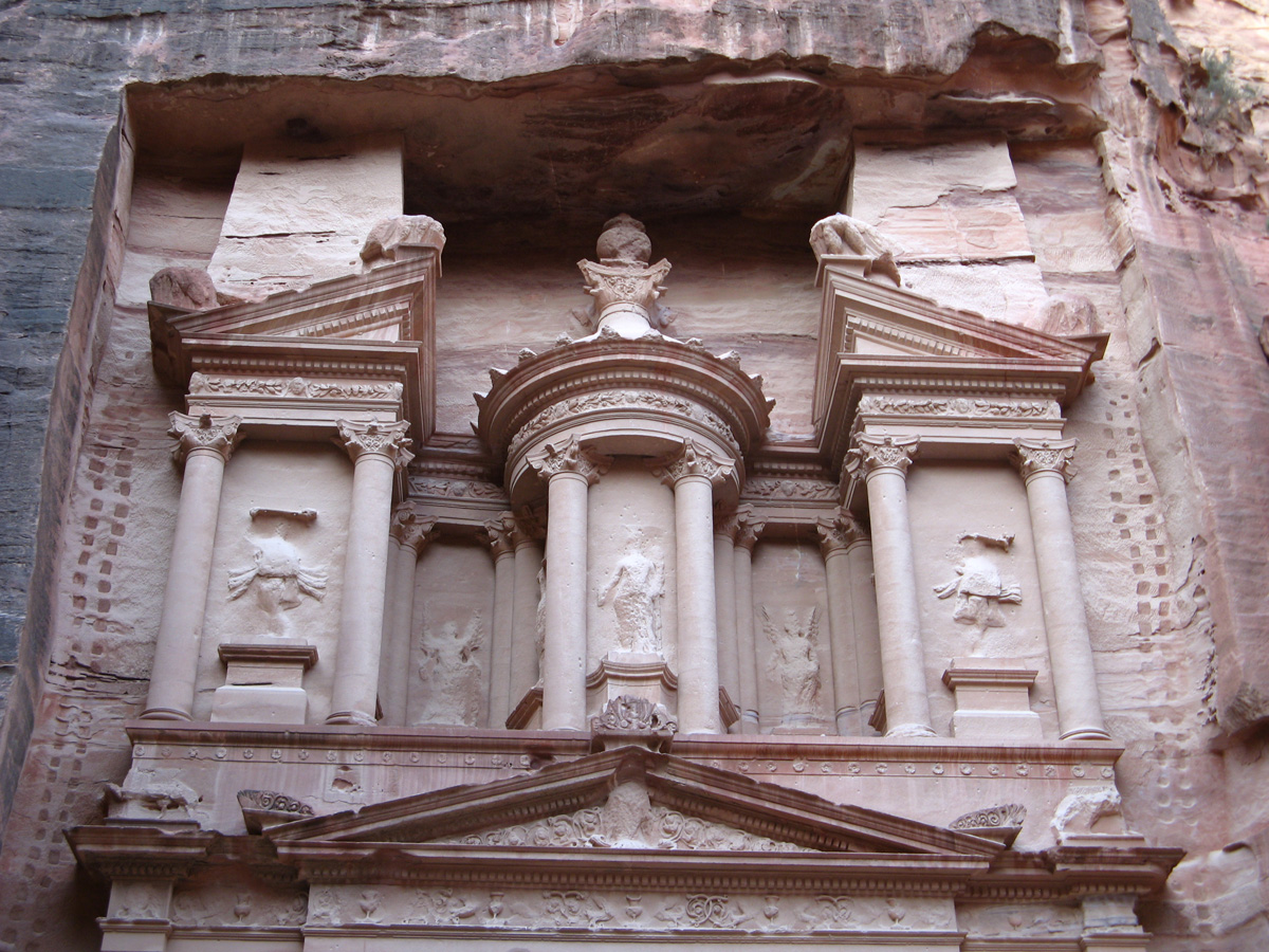 Petra Day-2, The Treasury: Detail