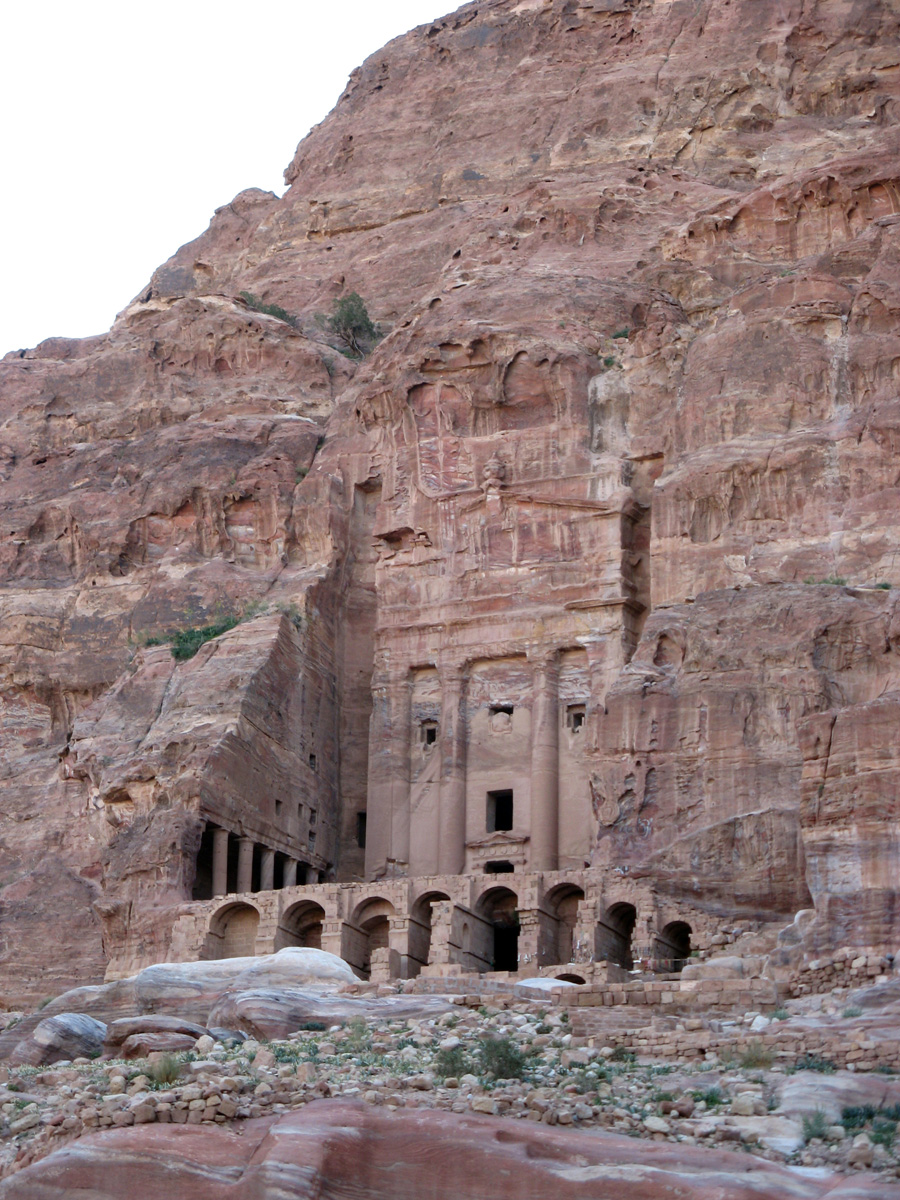 Petra Day-2, Tomb, off valley floor.