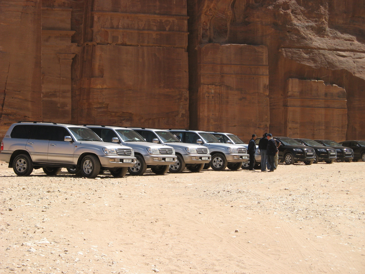 Petra Day-2, VIP Transport Using some back route in.