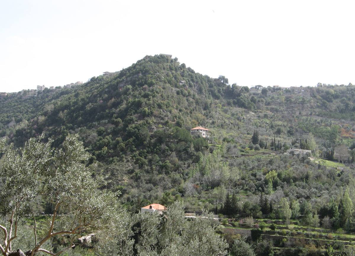 Chouf Mountains, Moukhtara: Mountain View