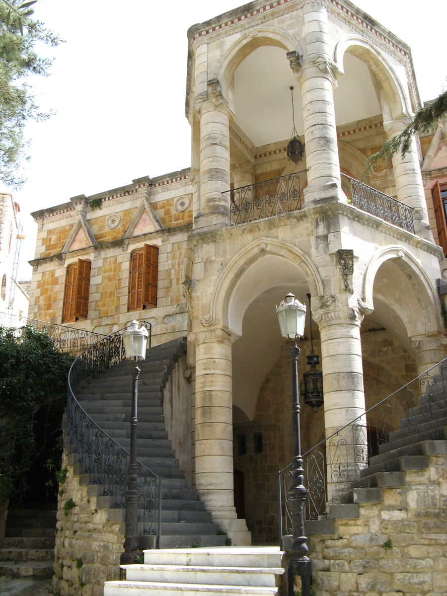Chouf Mountains, Jumblatt Palace: detail