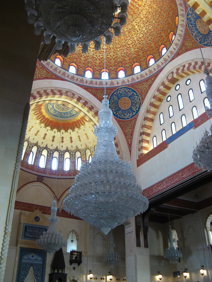Beirut, Mohammed al-Amin mosque interior
