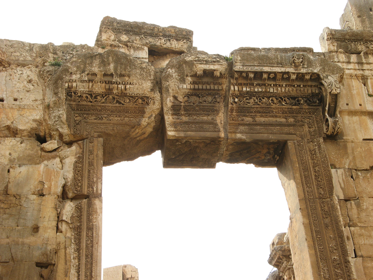 Baalbek, Bacchus: "Fallen Keystone"