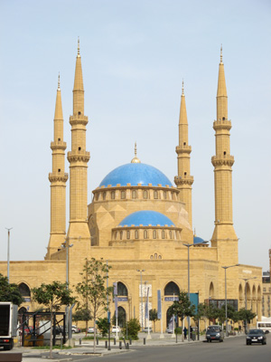 Mohammed al-Amin mosque, Beirut, Lebanon 2010