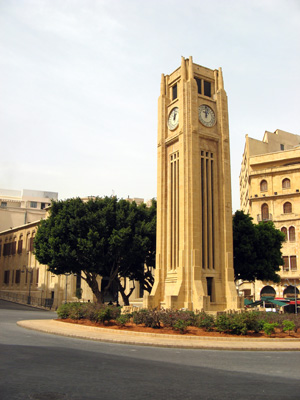 Clocktower, Place de l'Etoile, Beirut, Lebanon 2010